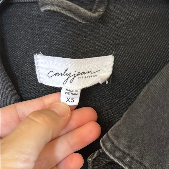 Carly Jean Los Angeles Charcoal Hunter Jacket - Picture 4 of 6